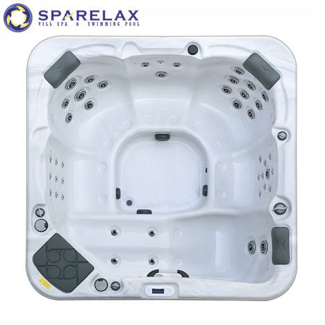 6 persones Jardí exterior amb banyera d'hidromassatge